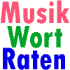 Das Musik Wort Ratespiel im Musikauflauf