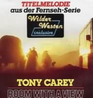 Room With a View ----- Tony Carey ----- 
Tony Carey ist ein amerikanischer Rockmusiker der in Deutschland zwei Charthits landen konnte.<br>
"I Feel Good" ist einer dieser Hits, der zweite ist "Room With a View" aus dem Jahr 1989 der es bis auf den 3. Platz der Charts geschafft hat.<br>
Der Erfolg ist sicherlich auch der damaligen Fernsehserie "r Wilder Westen inclusive" zu verdanken in der das Lied als Titelmelodie gespielt worden ist.<br>
Tony Carey ist nicht nur Snger, sondern war auch als Produzent fr Peter Maffay, jennifer Rush, Milva, Chris Norman und Joe Cocker ttig.<br>
