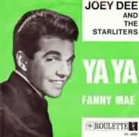 Ya Ya ----- Joey Dee & The Starliters ----- 
Joey Dee & the Starliters war eine im Jahr 1958 von Joey Dee gegrndete amerikanische Musikgruppe in der sogar Jimi Hendrix einmal kurzfristig mitgespielt hat.<br>
Die Formation war in den 60iger Jahren aktiv, hatte auch in Deutschland einige Titel in den deutschen Charts, wobei der Song "Ya Ya" aus dem Jahr 1962 mit Platz 4 der erfolgreichste Tittel war.<br>
Weitere Songs der Band waren
Hello Josephine
"Hot Pastrami with Mashed Potatoes" ,
"No No" und 
"Peppermint Twist" .
