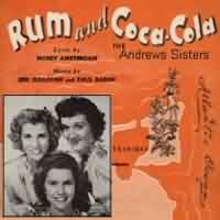 Rum And Coca-Cola ----- The Andrew Sisters ----- 
"Rum And Coca Cola" war im Jahr 1945 ein Hit der Geschwister Swing-Band "The Andrew Sisters".<br>
The Andrew Sisters waren auch mit Größen wie Glenn Miller oder aber Bing Crosby auf der Bühne.<br>
Die Anfänge der Geschwisterband sind in den 20iger Jahren zu suchen, aufgelösst hat die Band sich erst 1966.<br>
