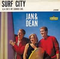 Surf City ----- Jan and Dean ----- 
Jand and Dean waren ein Gessangsduo der 50er bzw. 60er Jahre das zuvor unter dem Namen "The Barons" aktiv war und  aus Jan Berry und Dean Torrence bestand.<br>
"Surf City" ist im Jahr 1963 erschienen und war der einzige Hit, welcher es auch in die deutschen Charts schaffte.<br>
Zeitweise hat Brian Wilson von den Beach Boys das Gesangsduo untersttzt, was auch vom Sound her bei diesem Song zu hren ist.<br>
Whrend der Song es in Deutschland nur bis auf den 45. Platz geschafft hat war dieser in den USA ein Number One Hit.<br>
Weitere Songs von Jan and Dean waren "Baby Talk" ,
"Drag City" und
"The Little Old Lady (From Pasadena)"!<br>
